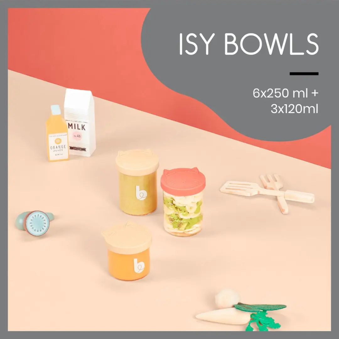 Babymoov Isy Bewaarpotjes - 9 Stuks - Groen