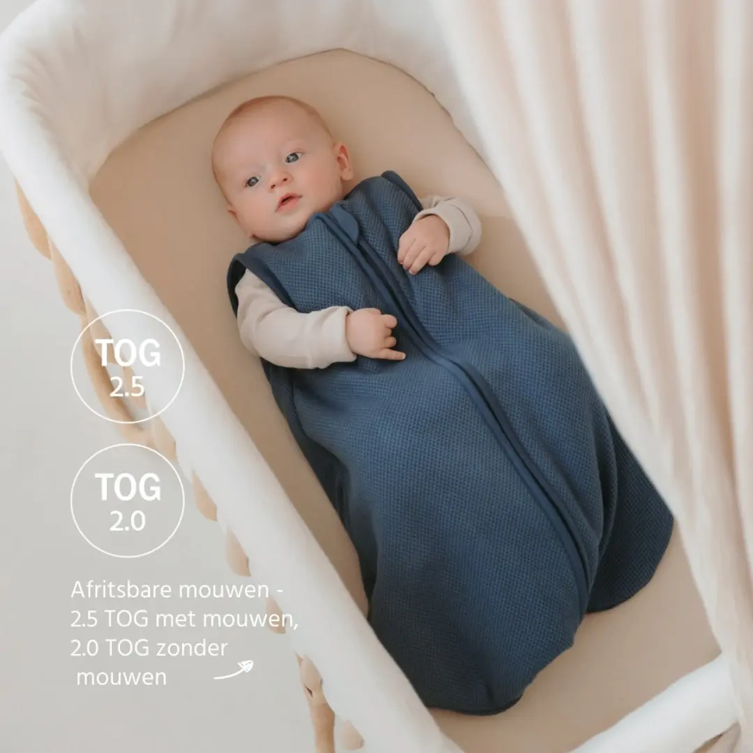 Meyco Studio Collection Classic Babyslaapzak - 2.5 TOG - afbeelding 2 van 6