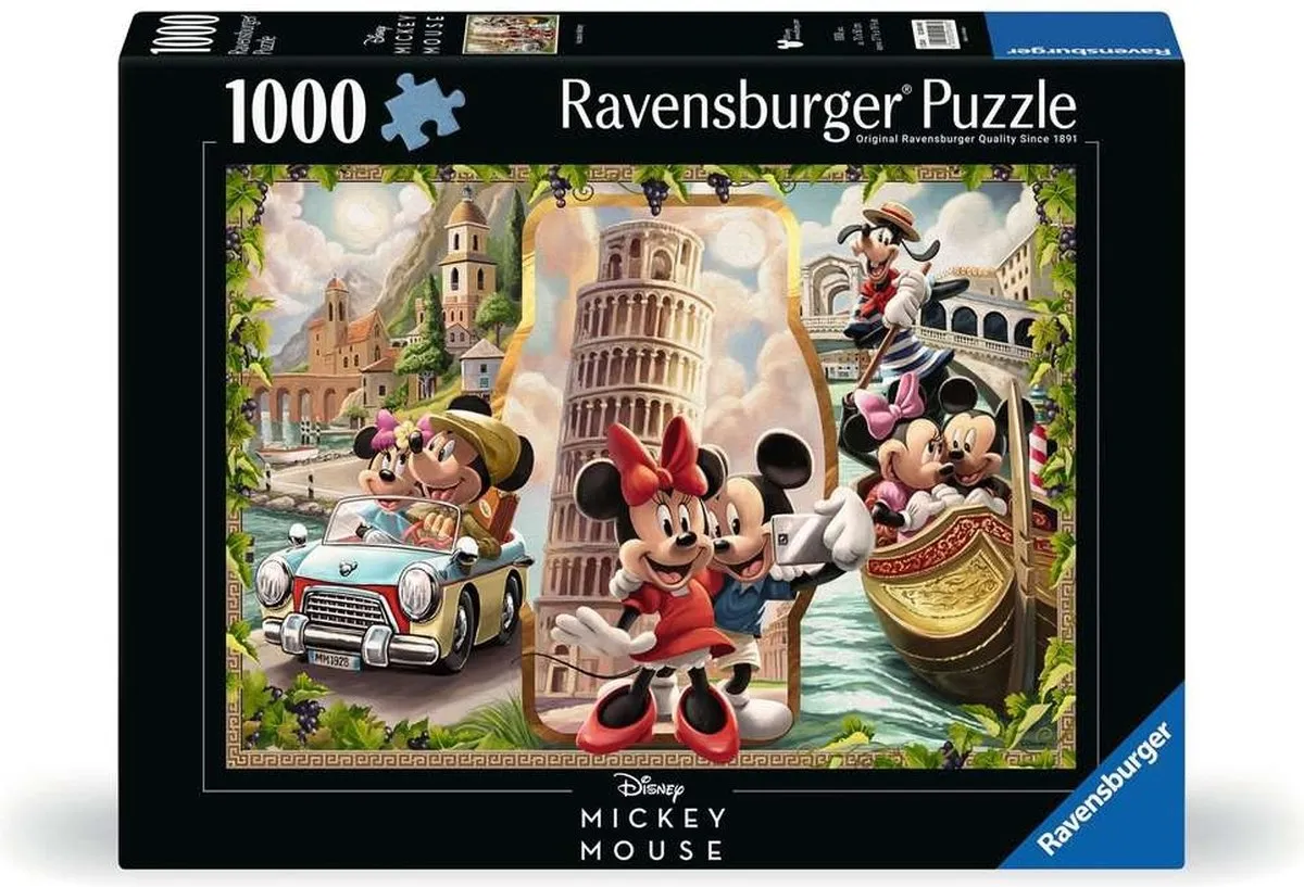 Ravensburger Mickey Mouse Puzzel 1000 Stuks - Multicolor