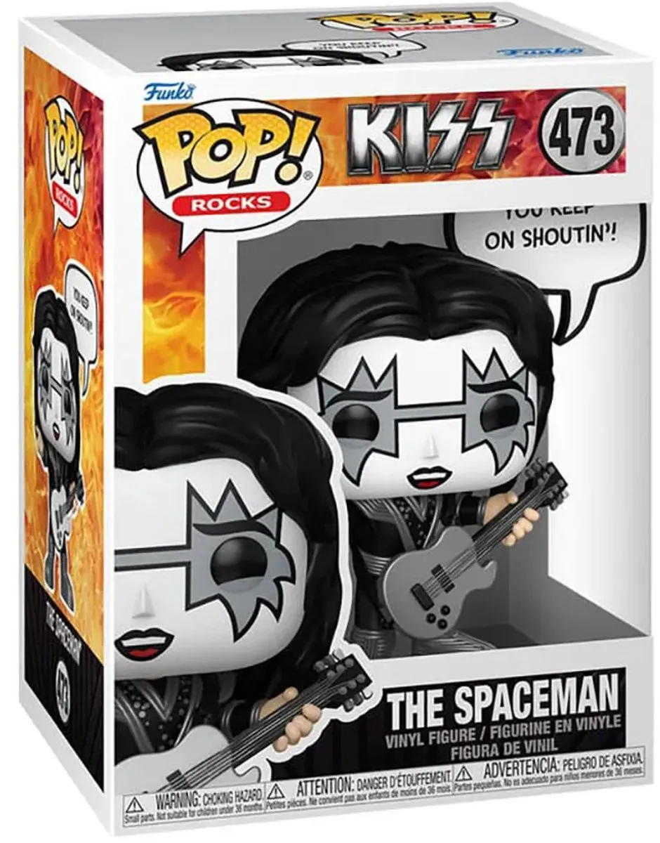 Funko Pop! Kiss The Spaceman Vinyl Figur 473