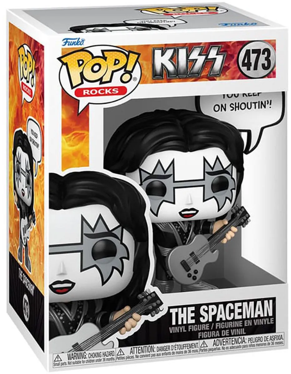 Funko Pop! Kiss The Spaceman Vinyl Figur 473