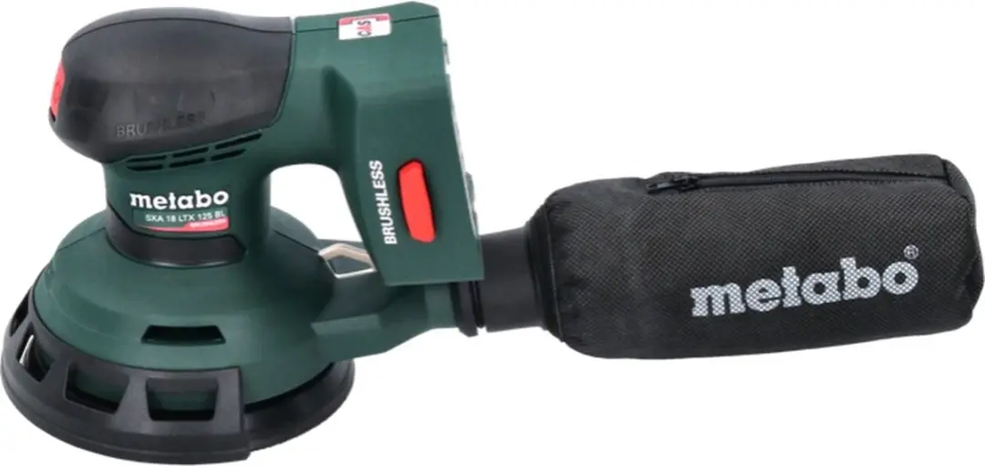 Metabo SXA 18 LTX 125 BL Excentrische Schuurmachine 125mm - borstelloos - afbeelding 6 van 6