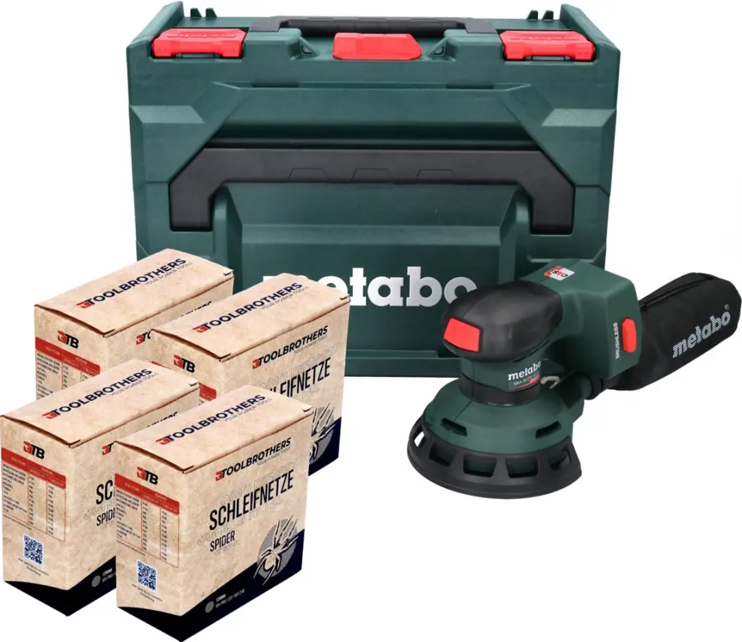 Metabo SXA 18 LTX 125 BL Excentrische Schuurmachine 125mm - borstelloos - afbeelding 5 van 6