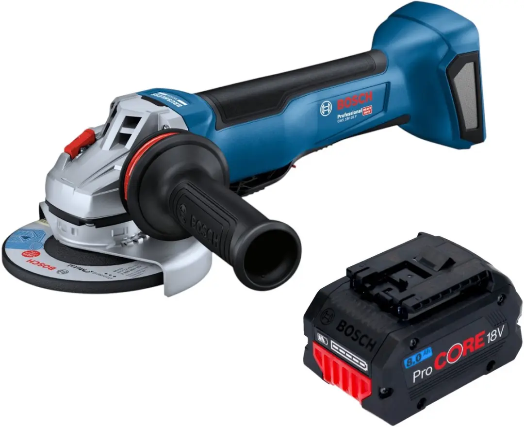Bosch GWS 18V-10 P Professional accu-haakse slijper 18 V 125 mm borstelloos + 1x