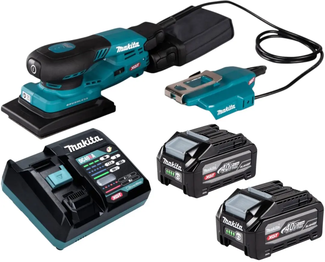 Makita BO 005 CGU201 accu-excentrische schuurmachine 40 V max. 80 x 130 mm 3,0 m