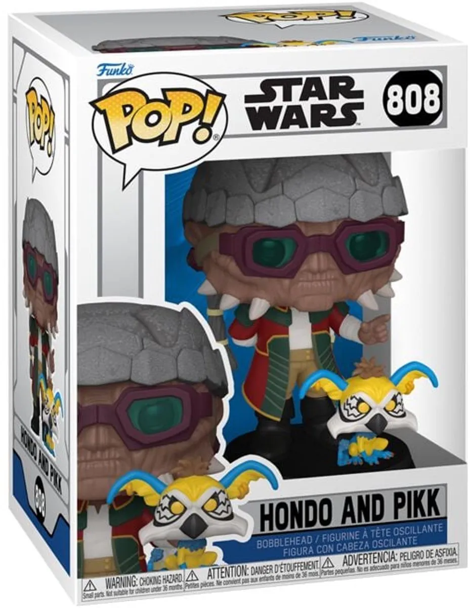 Funko Star Wars Hondo Ohnaka & Pikk Pop! 808
