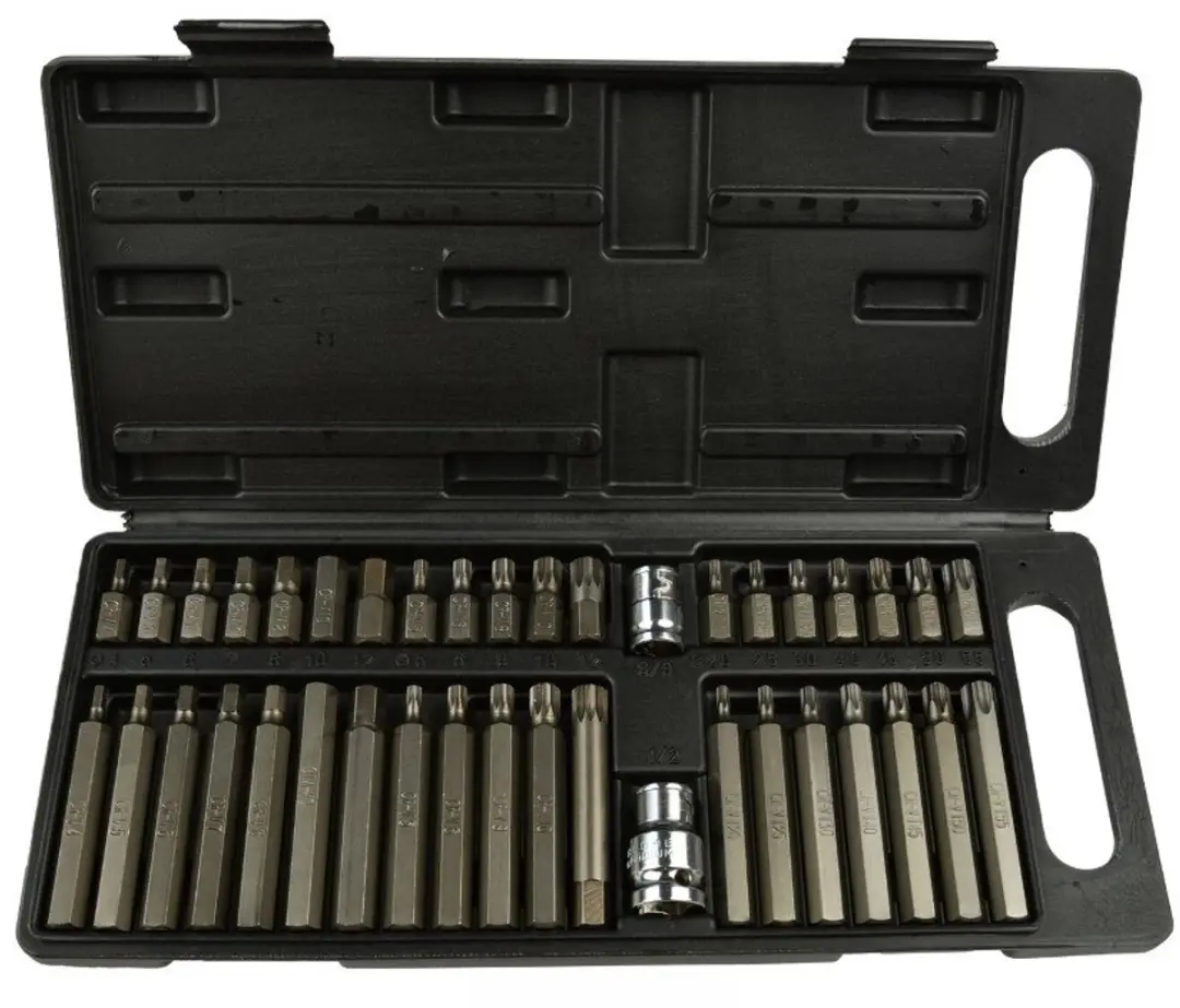 41-delige Bitset Torx, Hex & Spline
