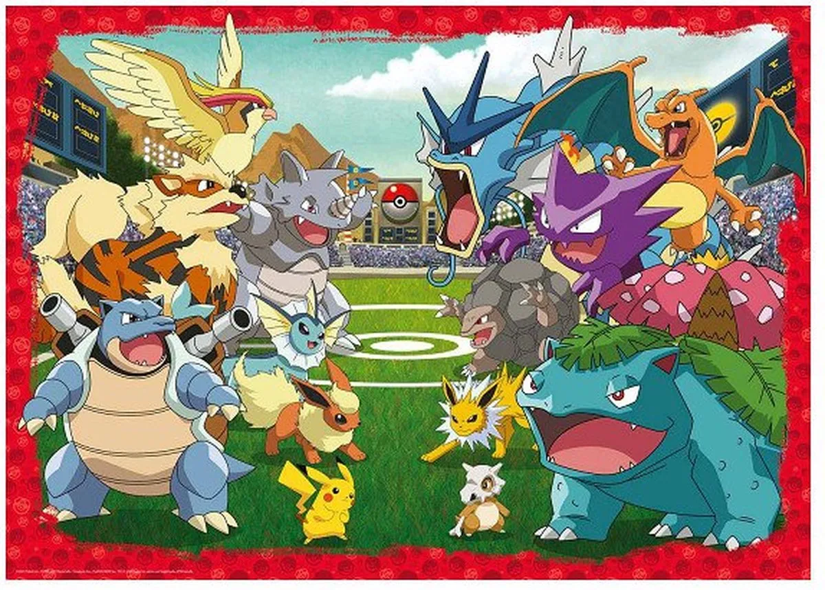 Ravensburger Pokémon Puzzel 1000 Stuks - Multicolor