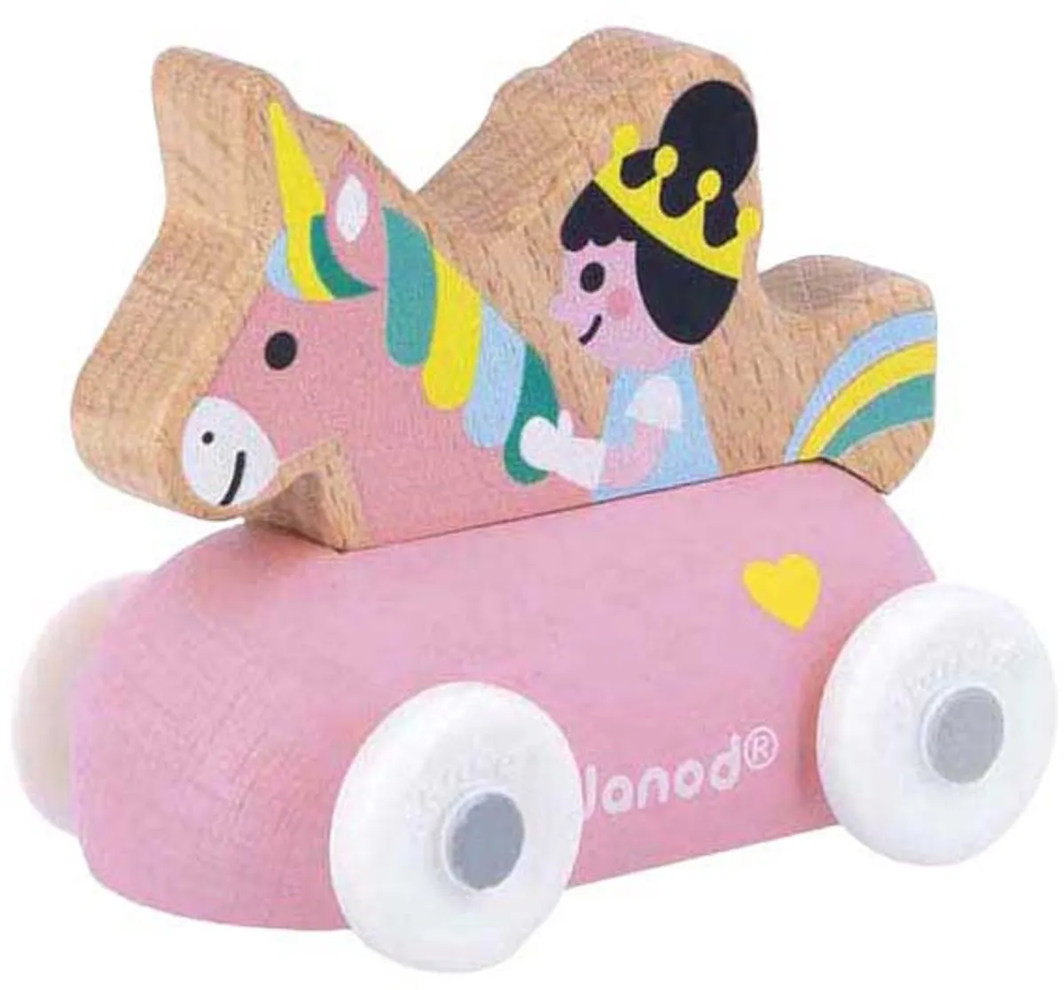 Janod Cross Roads Houten Prinsessenmobiel - Roze - MPN 11.5921