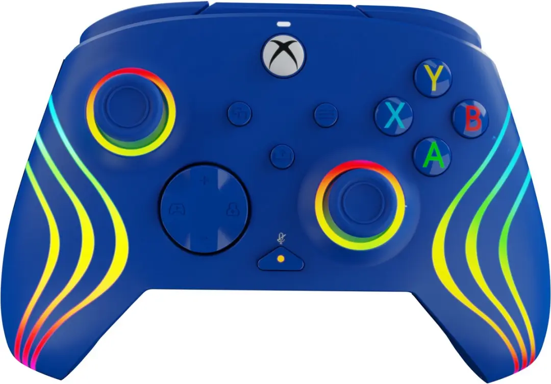 PDP Afterglow Wave Blauwe Controller Xbox Series X|S - 21 Knoppen - afbeelding 5 van 6
