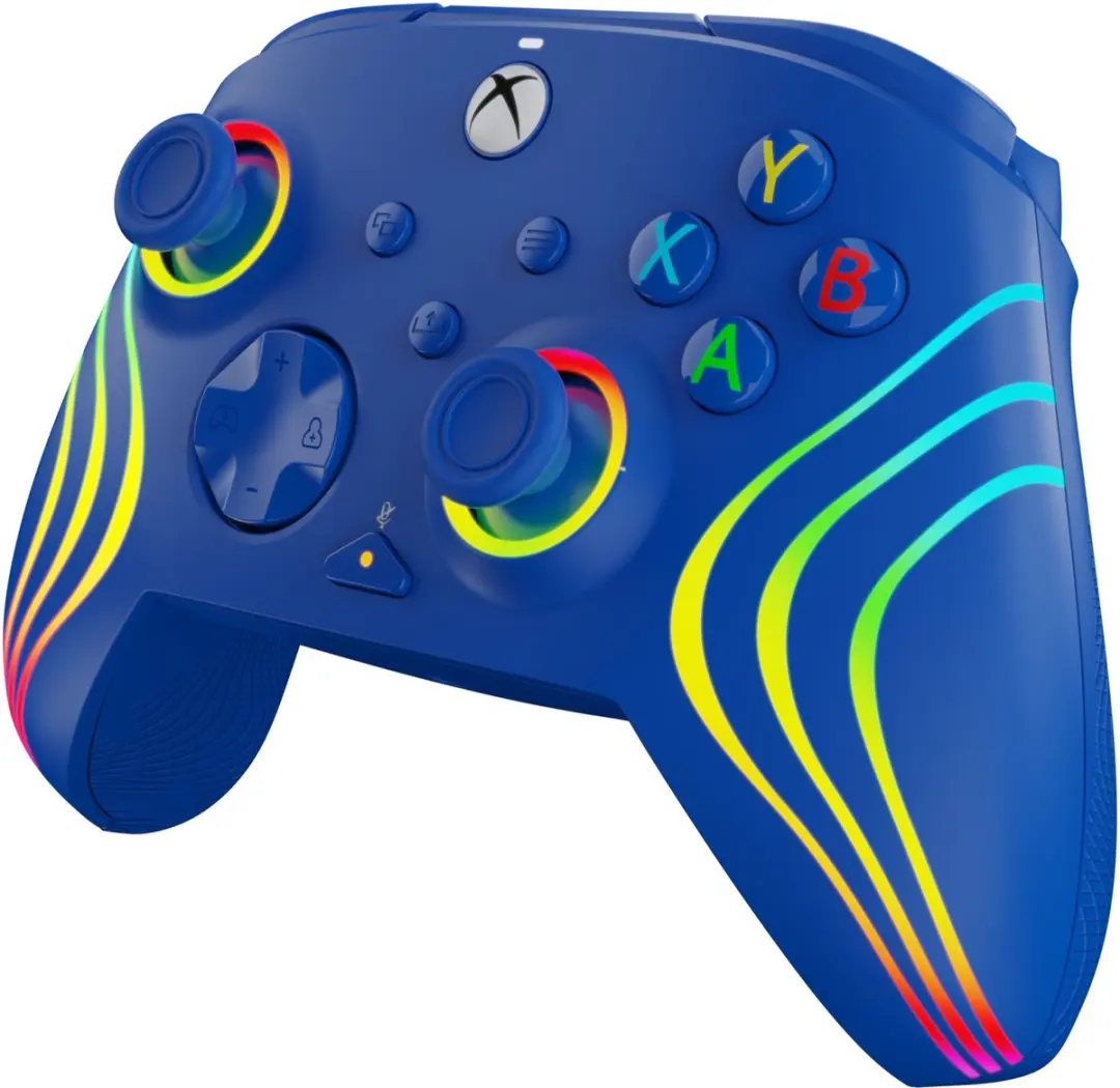 PDP Afterglow Wave Blauwe Controller Xbox Series X|S - 21 Knoppen - afbeelding 4 van 6