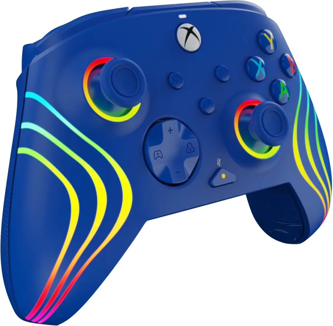 PDP Afterglow Wave Blauwe Controller Xbox Series X|S - 21 Knoppen - afbeelding 3 van 6