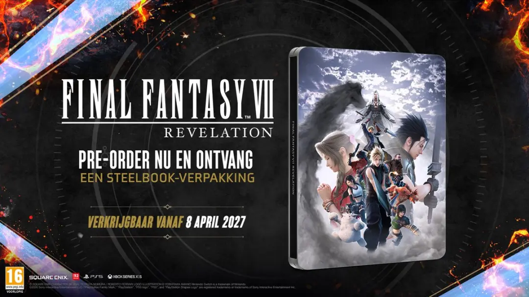 Square Enix Final Fantasy VII Revelation PS5 - Incl. Magic Card & Steelbook