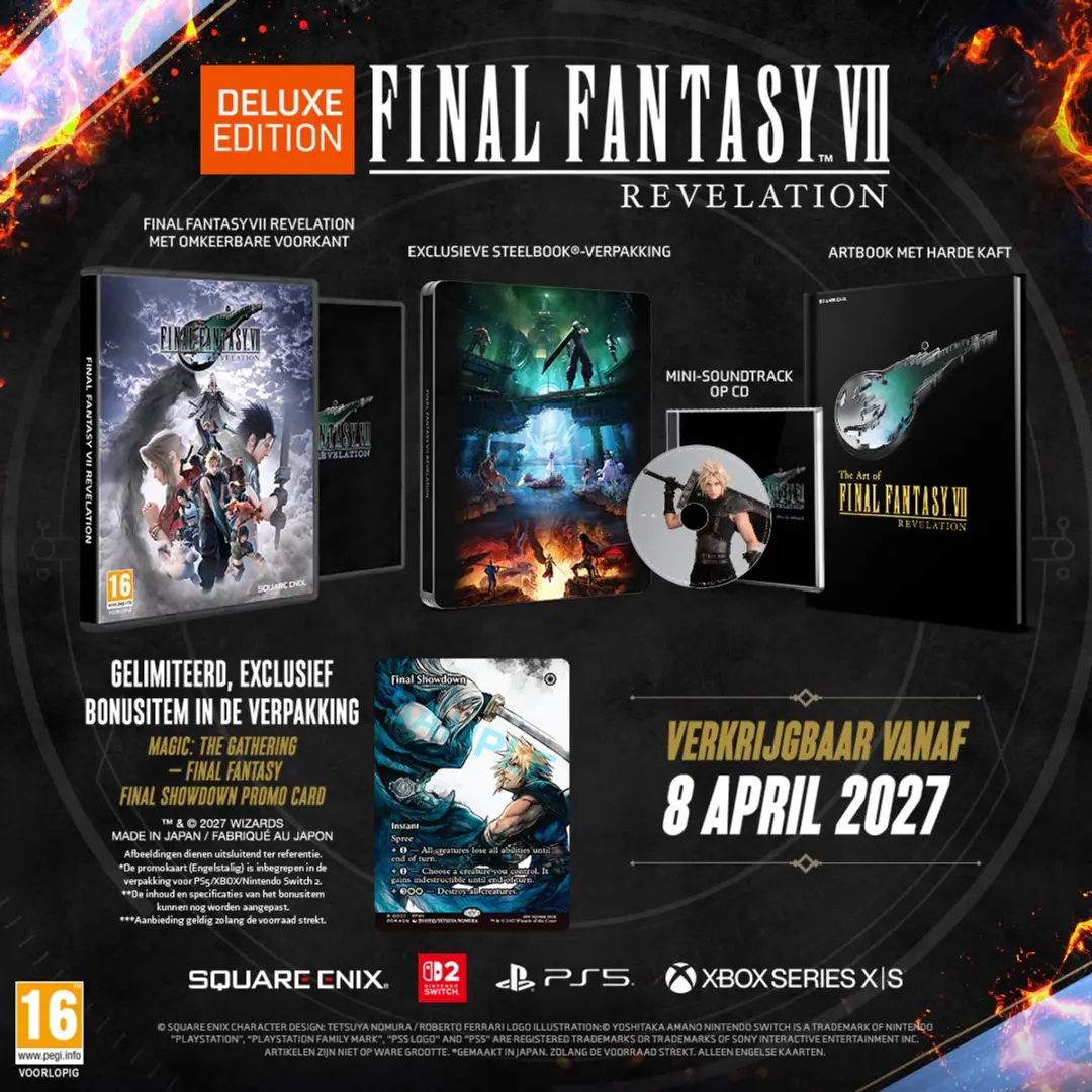 Square Enix Final Fantasy VII Revelation Deluxe Edition PS5