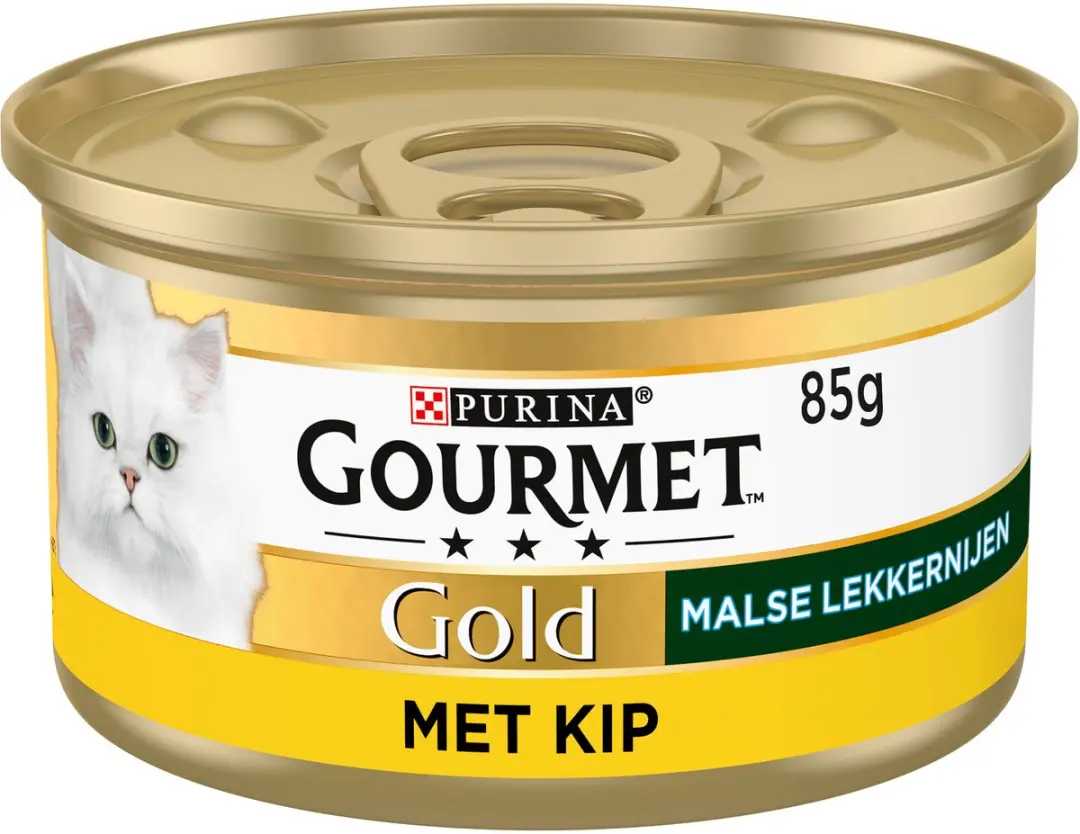 Gourmet Gold Malse Lekkernijen Kat - Kip 85g