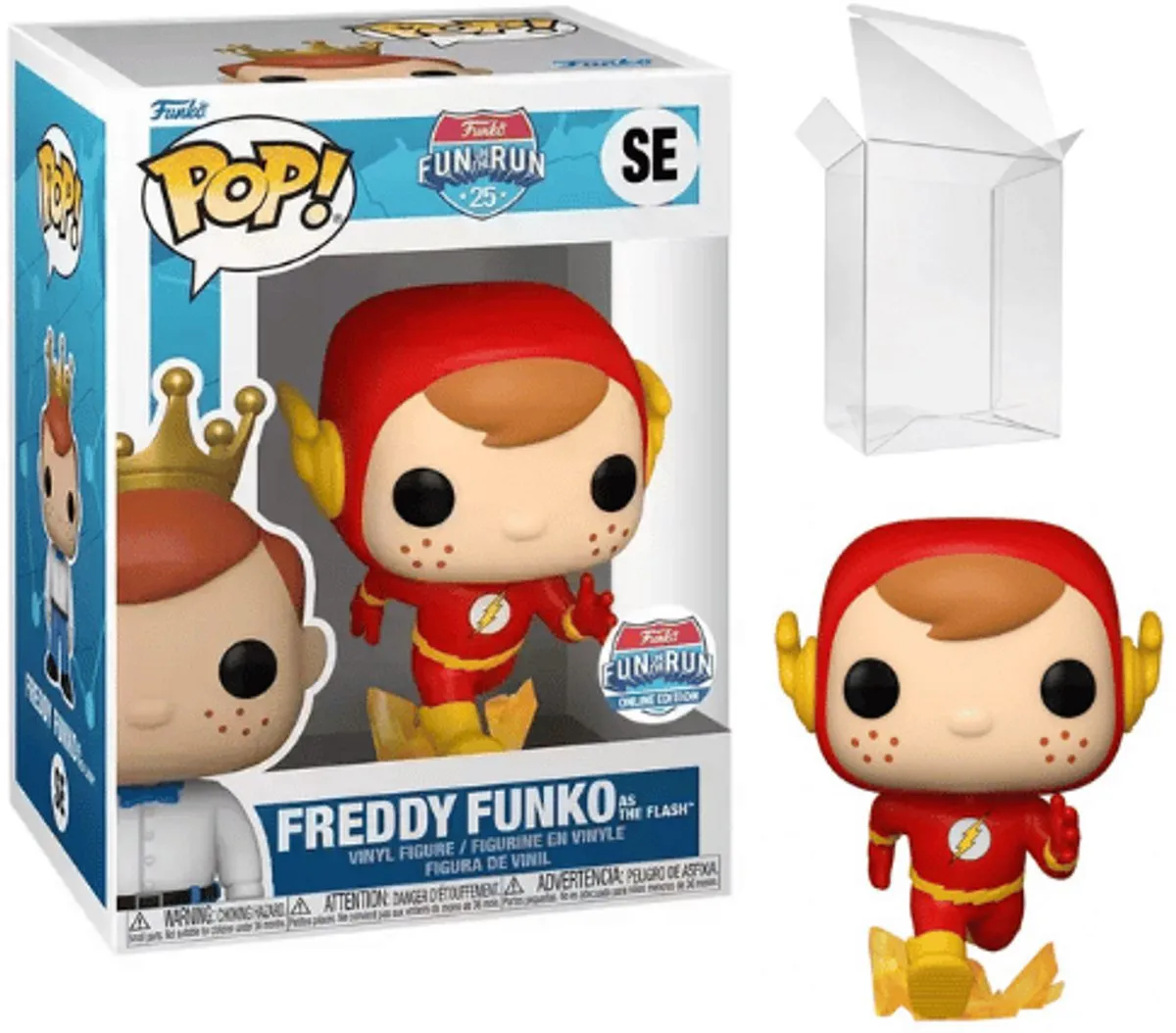 Funko Pop! Freddy Funko As The Flash #SE - Multicolor