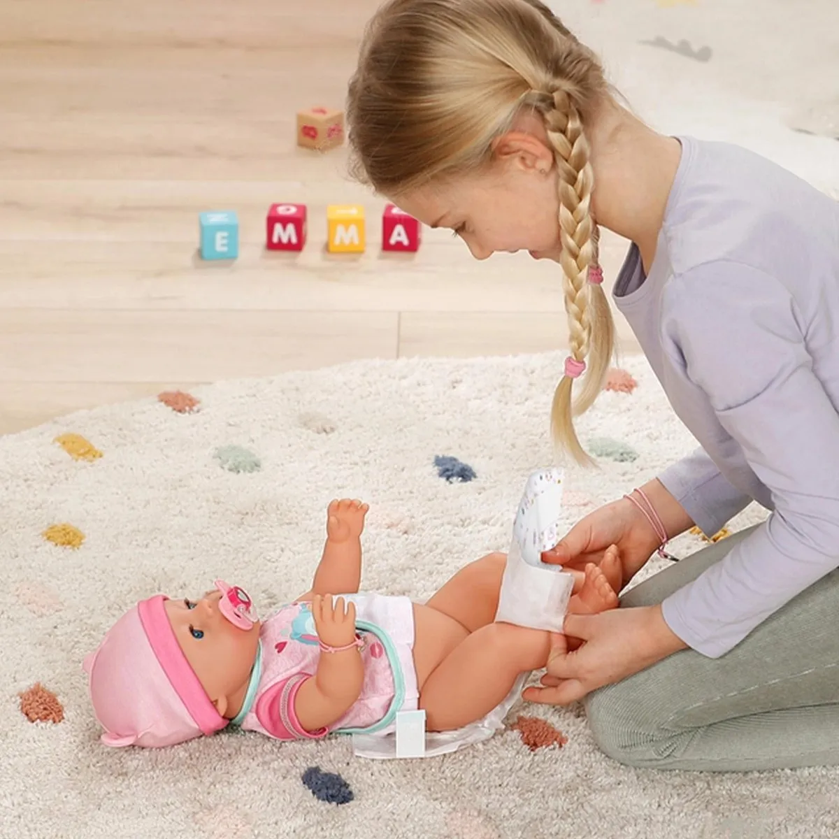 Baby Born Nappies 43cm - 5 Stuks - Meerkleurig