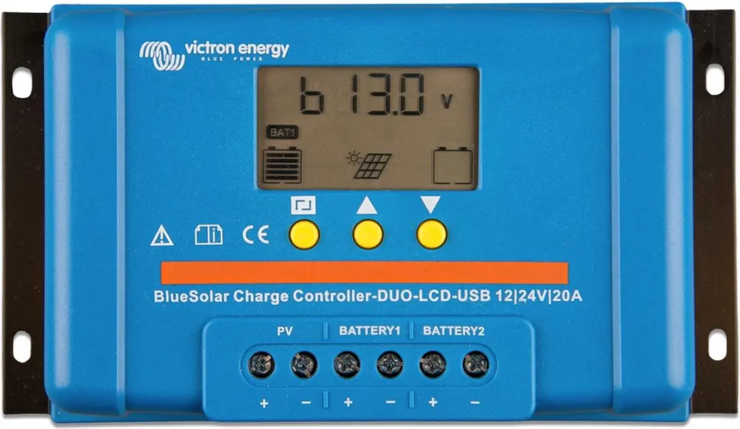 Victron BlueSolar PWM Duo LCD&USB 12/24V-20A