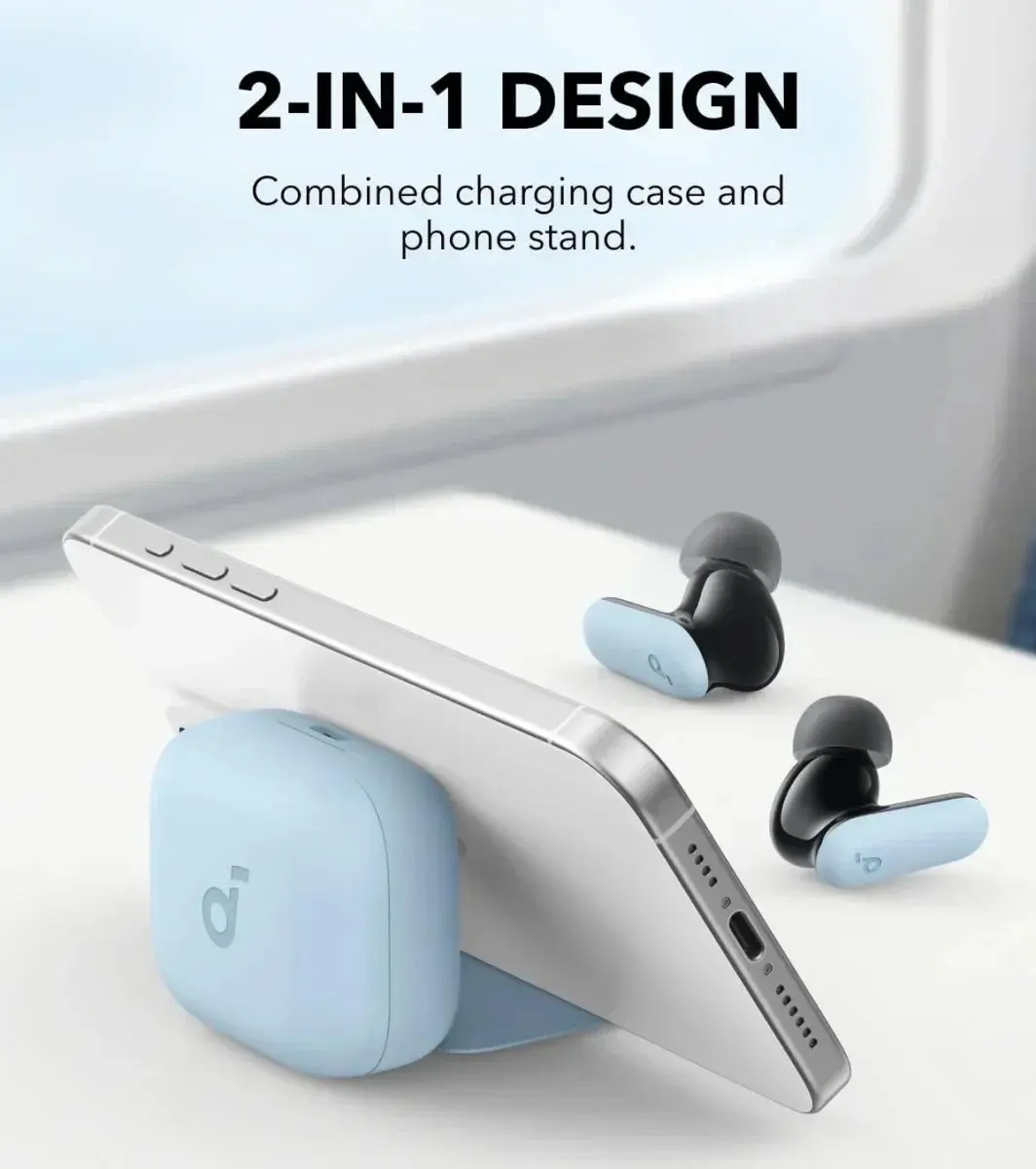 Soundcore P30i Noise Cancelling Oordopjes - Blauw - 45 uur - IP54