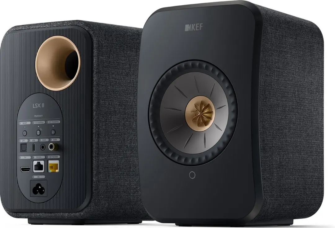 KEF LSX II Wireless Boekenplankluidsprekers