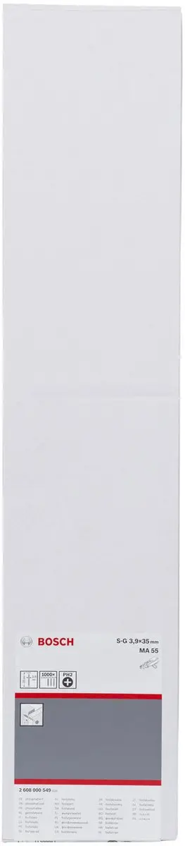 Bosch Snelbouwschroef 3,9x35mm 1000st - Zwart