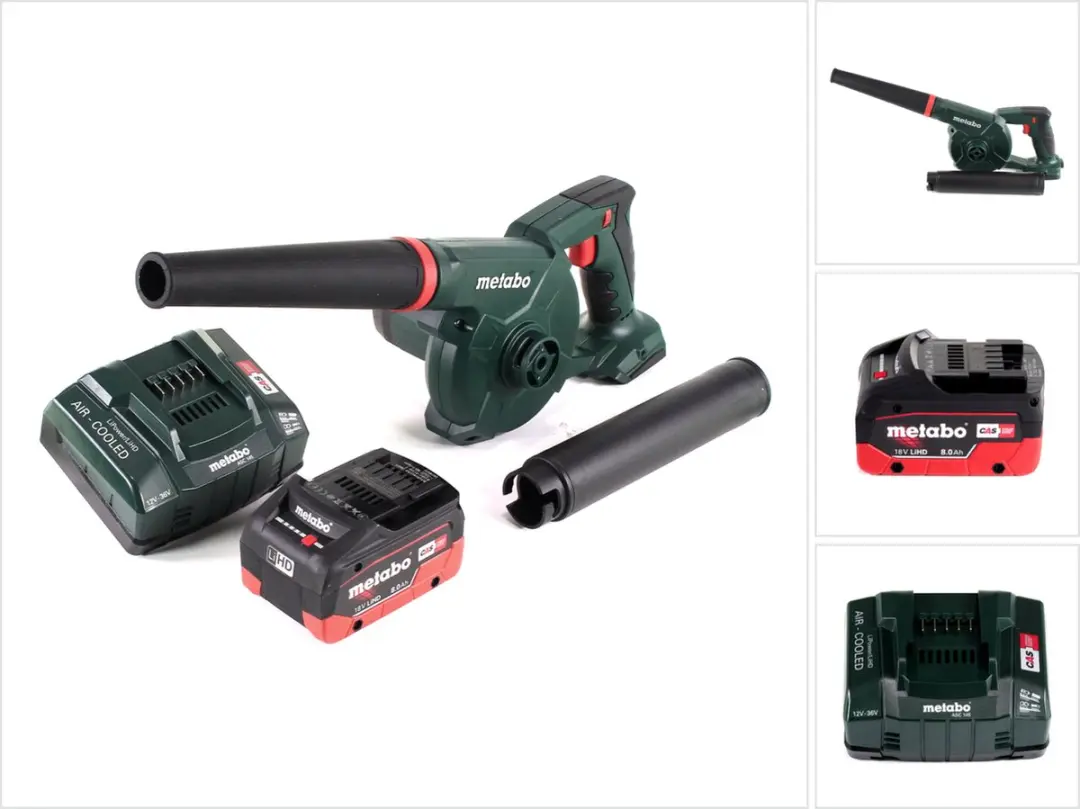 Metabo AG 18 accu-blazer 18 V + 1x LiHD accu 8,0 Ah + oplader