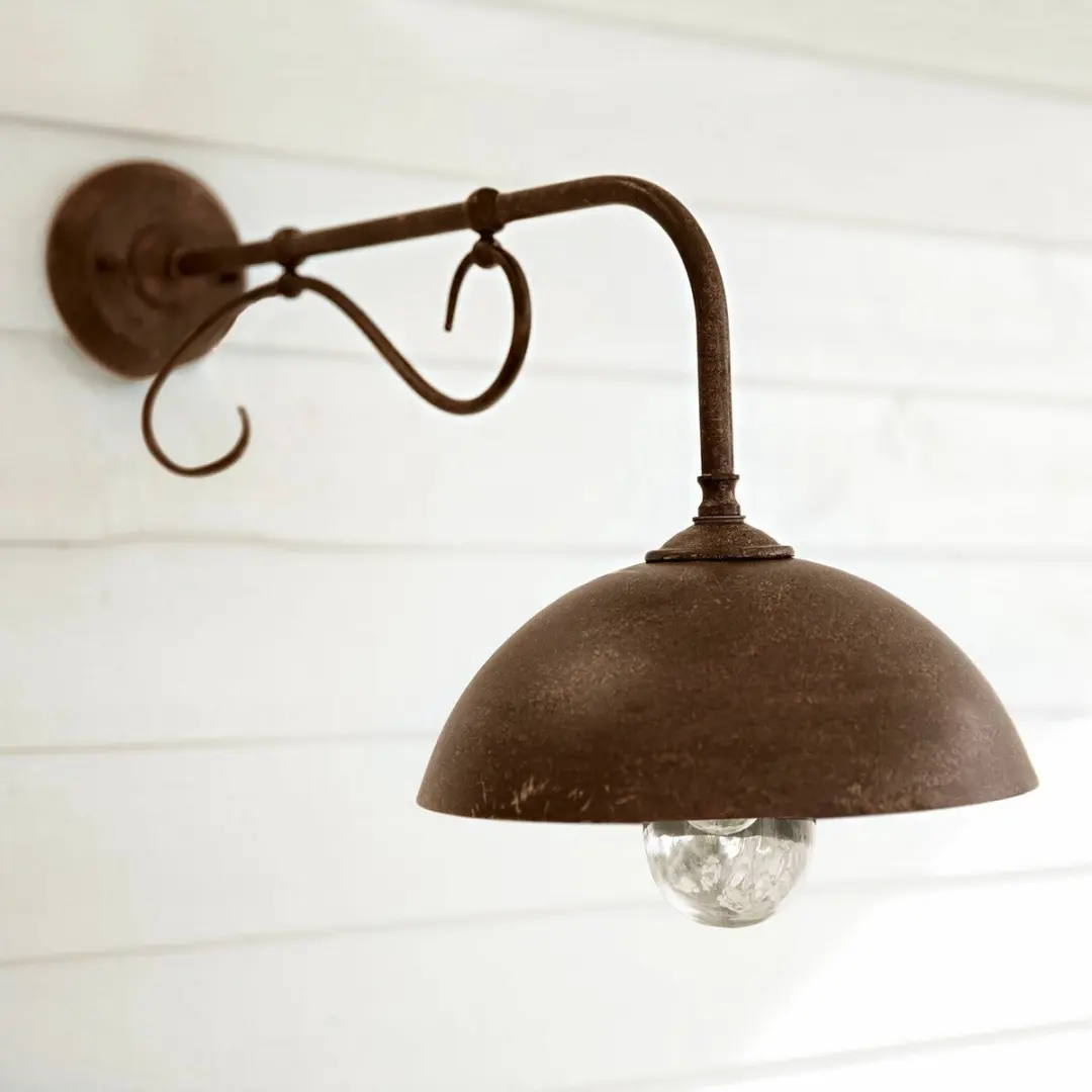 Loberon Lupia Wandlamp Donkerbruin - 25W - afbeelding 2 van 6