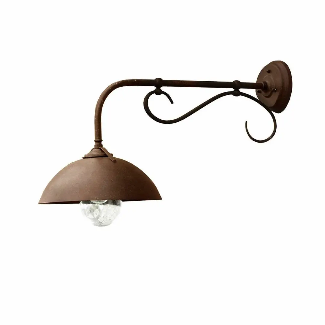 Loberon Lupia Wandlamp Donkerbruin