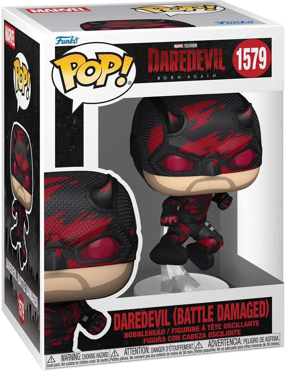 Funko Pop! Marvel Daredevil Born Again #1579 Battle Damaged