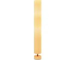 HOMCOM Floor Lamp-Leinen-15x15x120cm-Beige