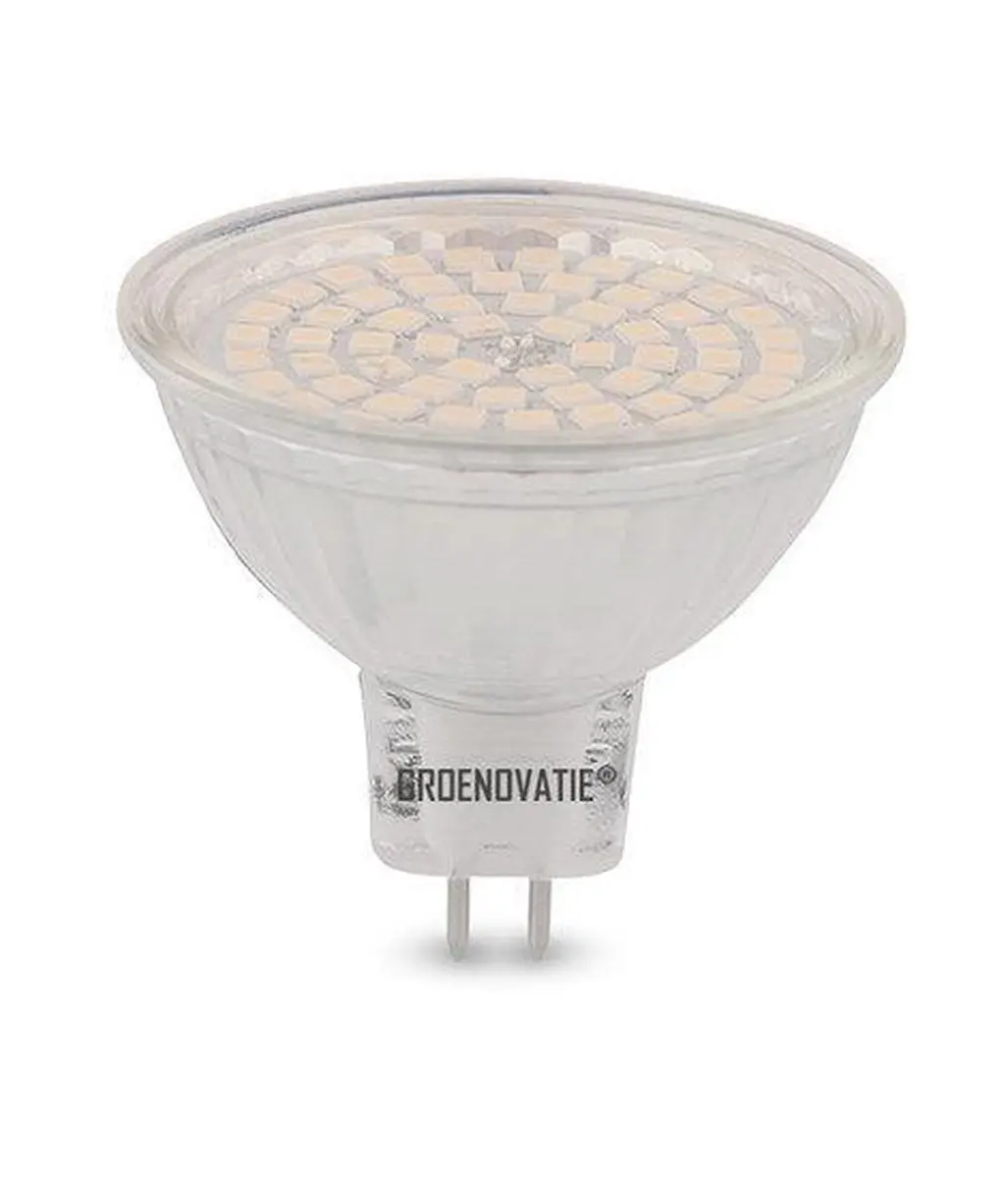 Groenovatie LED Spot GU5.3 MR16 3W - 6 Stuks - Warm Wit - afbeelding 3 van 6