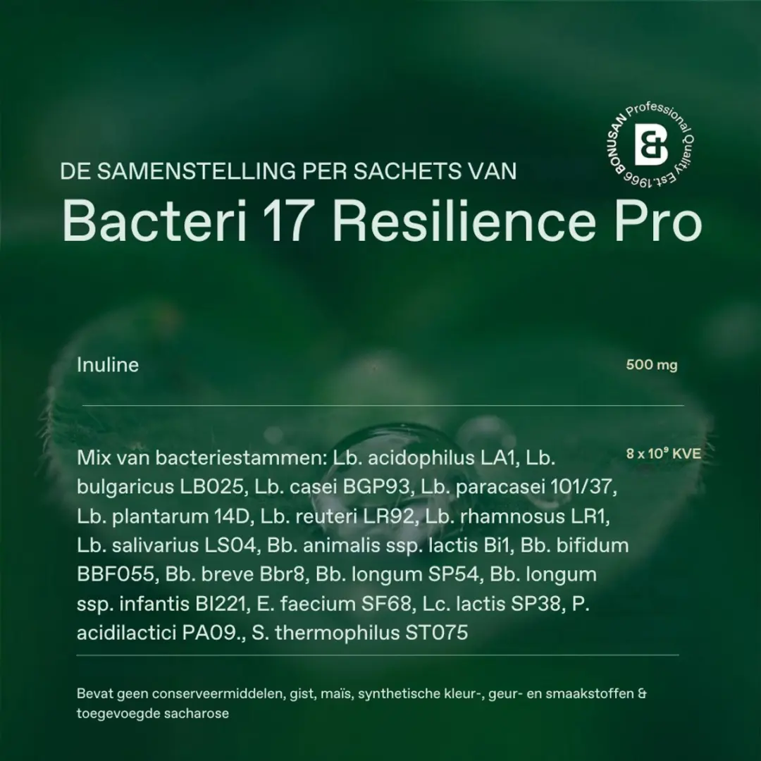 Bonusan Bacteri 17 Expert Resilience - 28 Sachets