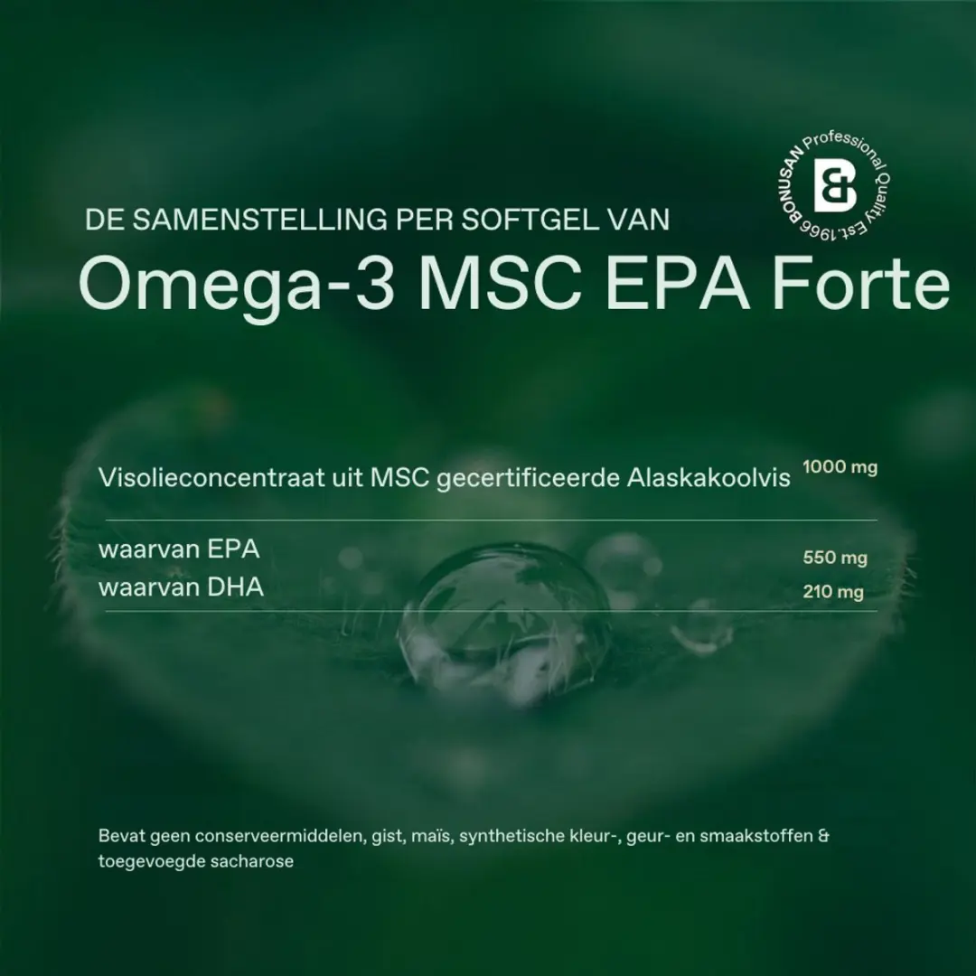 Bonusan Omega 3 MSC EPA Forte 60 Softgel Capsules