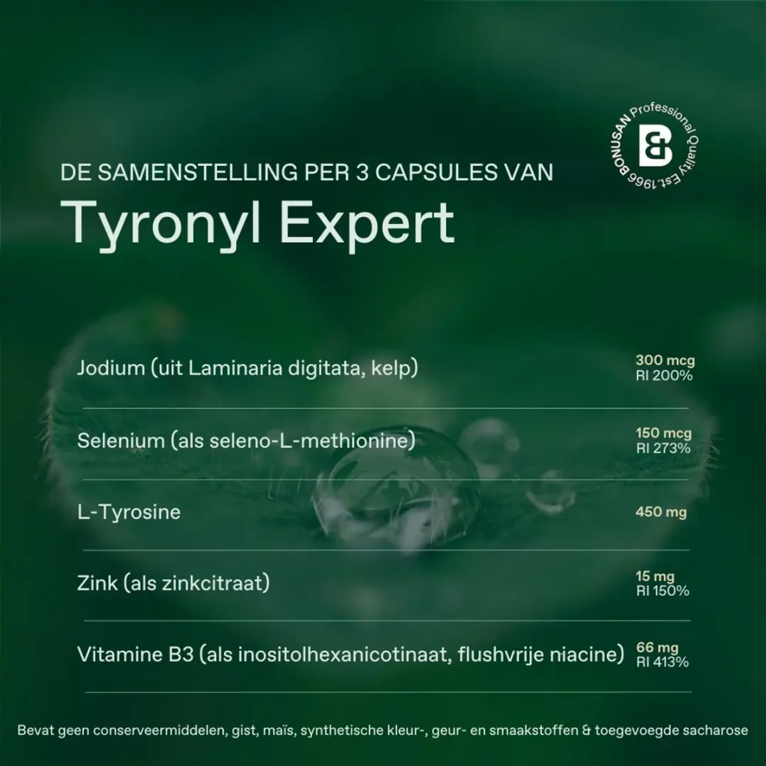 Bonusan Thyronyl 0782 Voedingssupplement - 300 Stuks