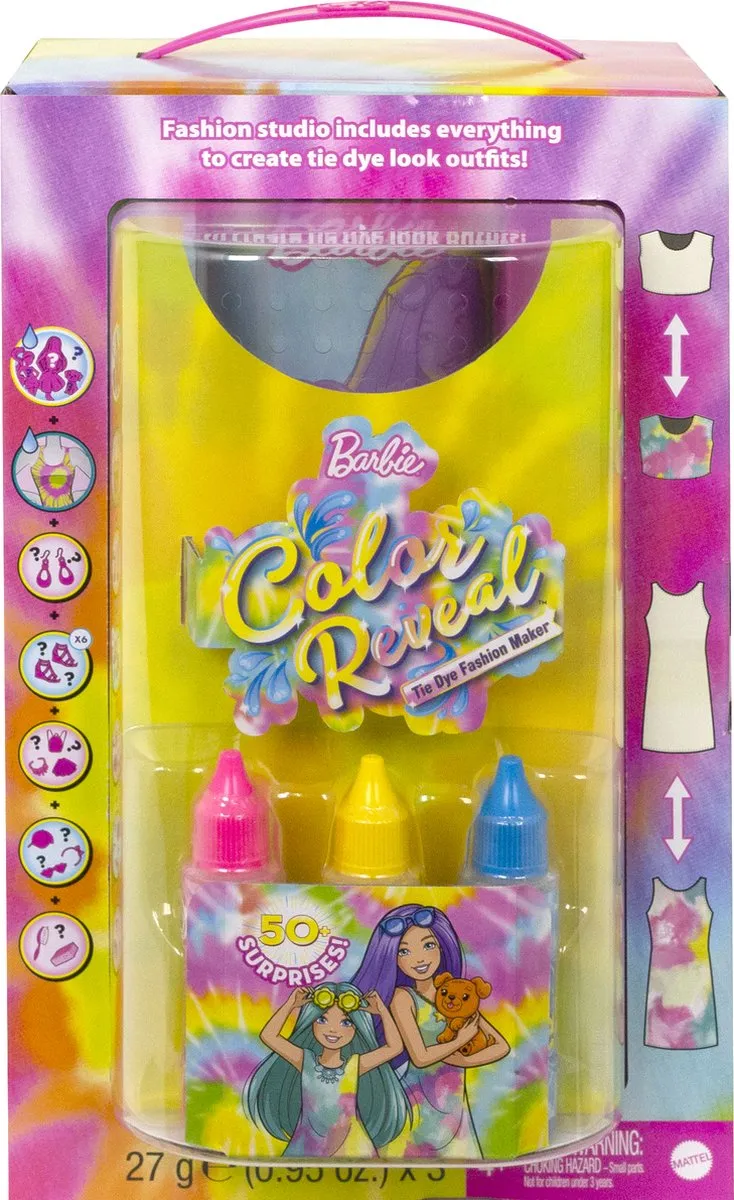 Barbie Color Reveal Tie Dye Maker HCD29