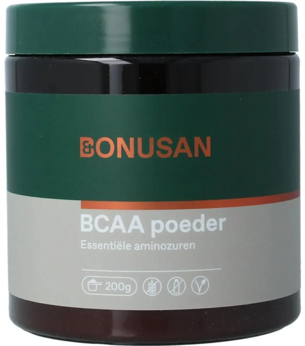 Bonusan BCAA Poeder 200g - 66 Stuks