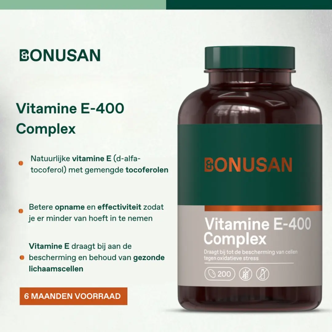 Bonusan Vitamine E 400 CPL - 200 Capsules