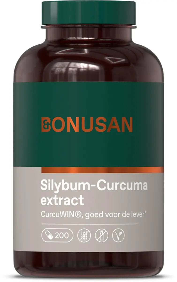 Bonusan Silybum-Curcuma Extract Capsules 200 stuks