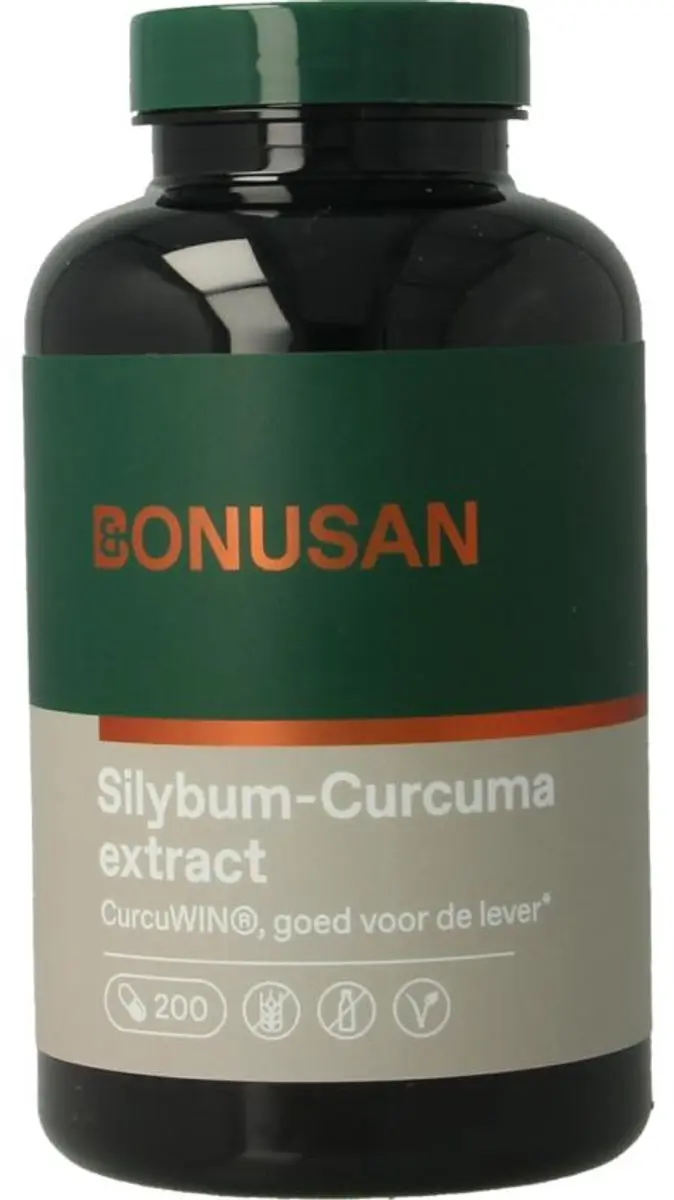Bonusan Silybum-Curcuma Extract Capsules 200 stuks