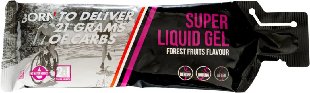 Born Super Liquid Doos Energierepen Bosvruchten 12 Stuks