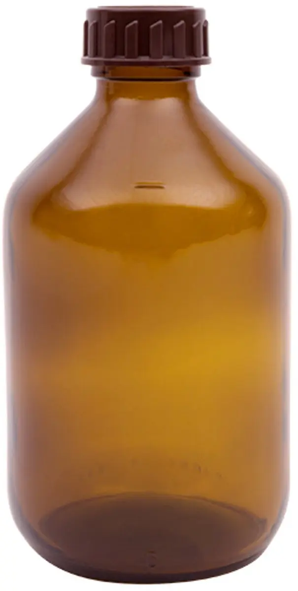 Blockland Medicijnfles Gedrukt Bruin 300ml