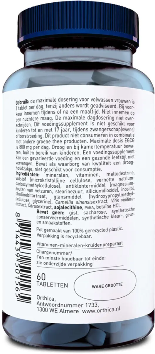 Orthica Multi Strata Fem 120 tabletten