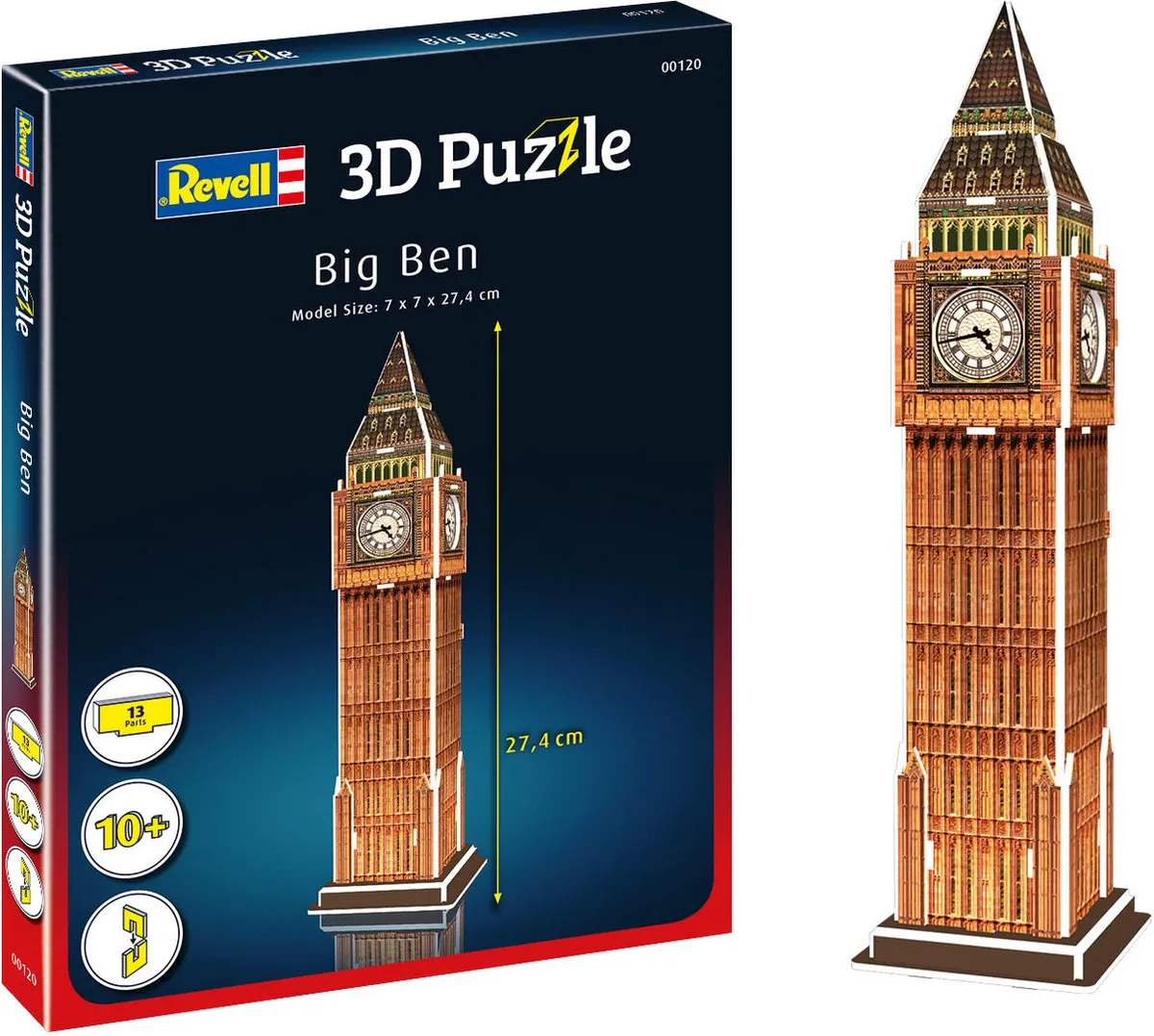 Revell Big Ben 3D Puzzel 13 Stuks - Multi