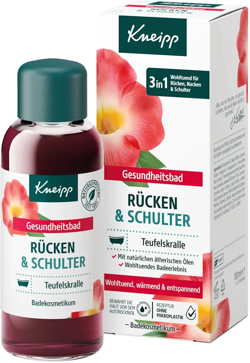Kneipp Badolie rug en schouders 100 ml