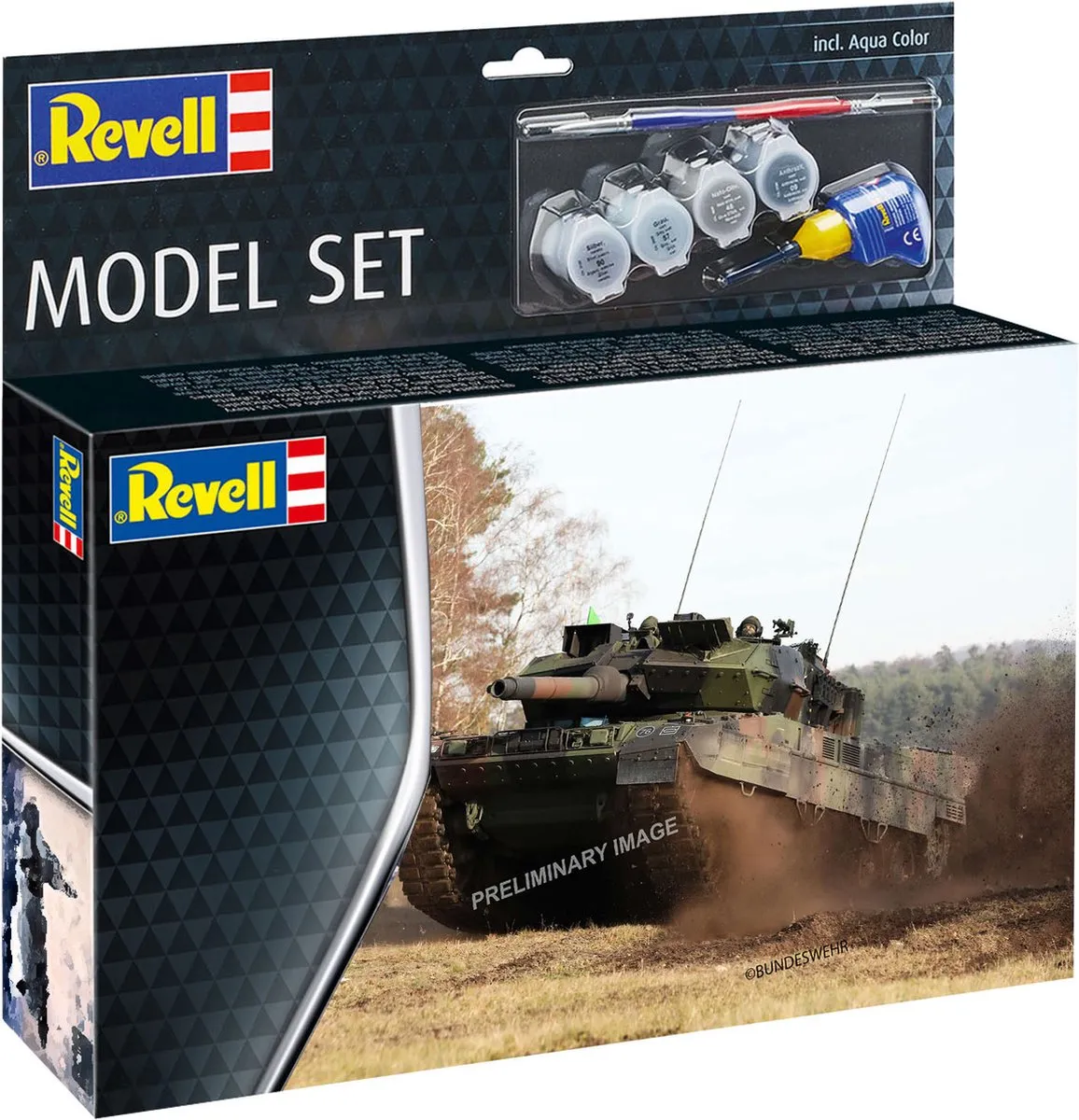 Revell 63355 Leopard 2A7V Tank Modelbouwpakket 1:72