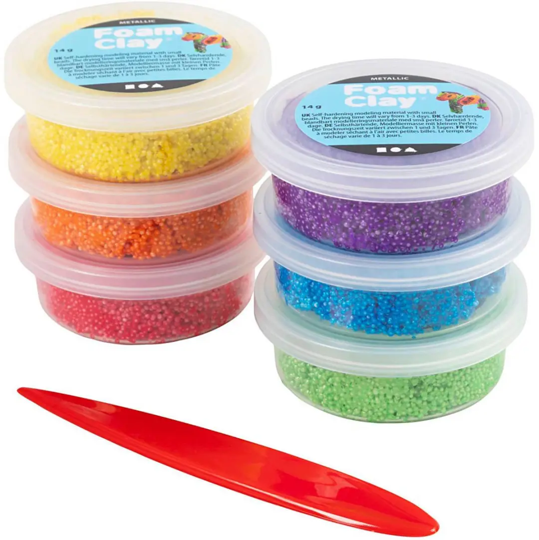 Creativ Company Foam Clay Metallic