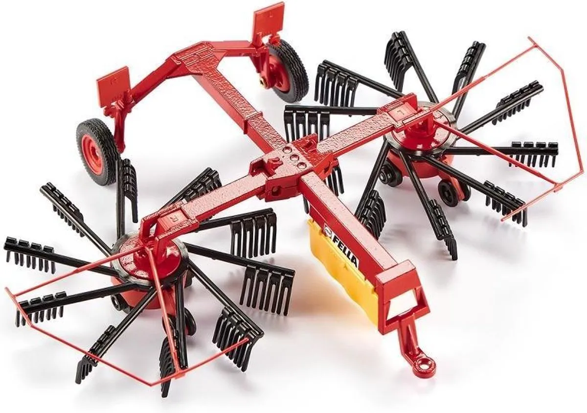 SIKU 2451 Fella Zwadhark 1:32 - Rood - afbeelding 6 van 6