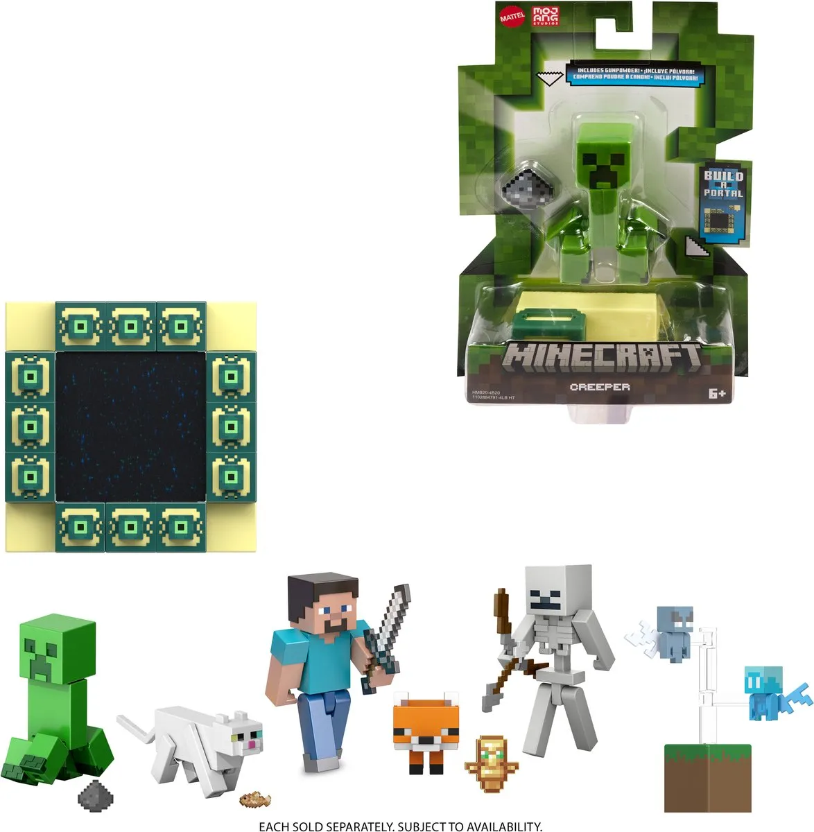 Mattel Minecraft GTP08 Speelgoedfiguur - Multicolor - afbeelding 6 van 6