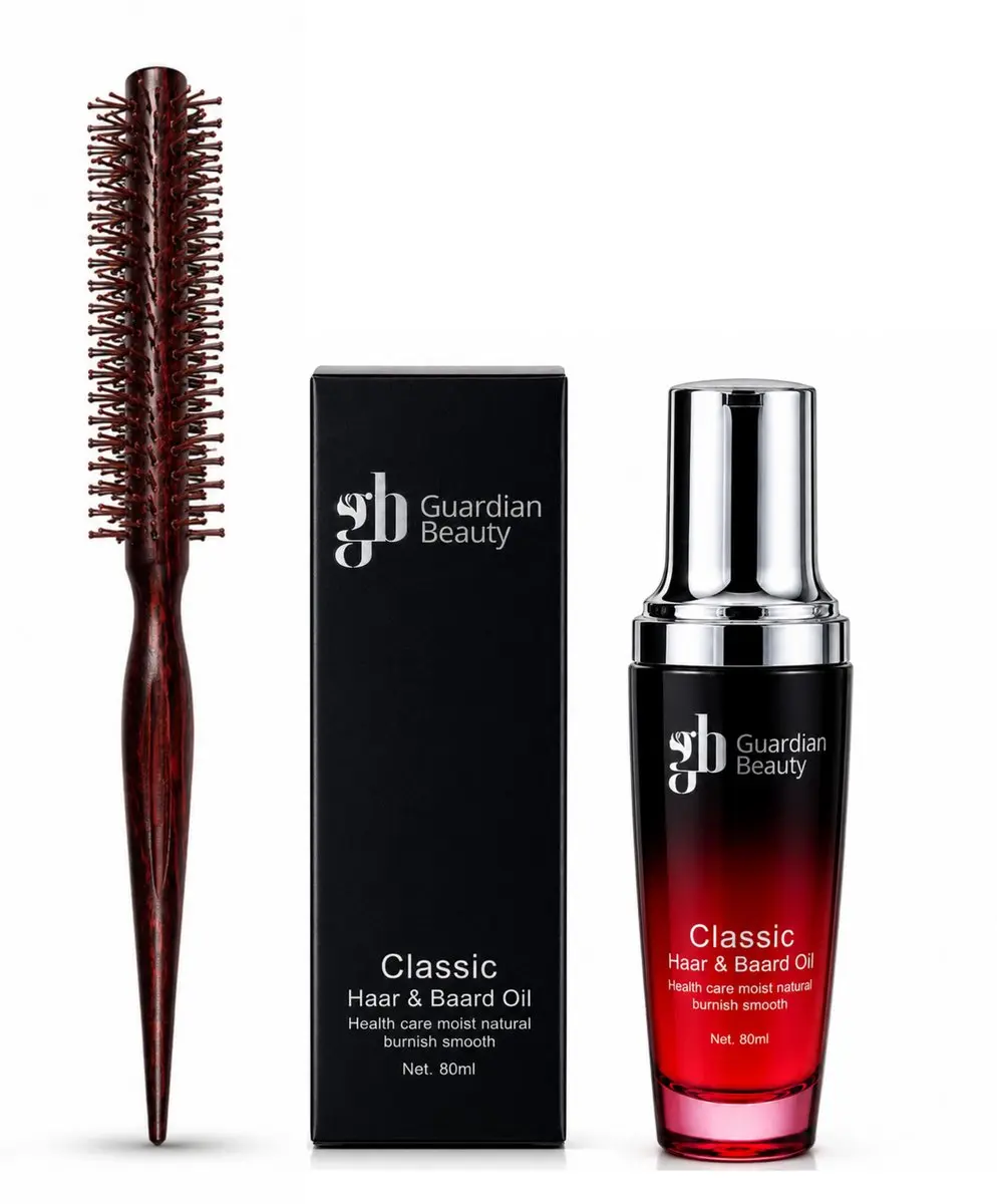 Guardian Beauty Baard Oil + borstel