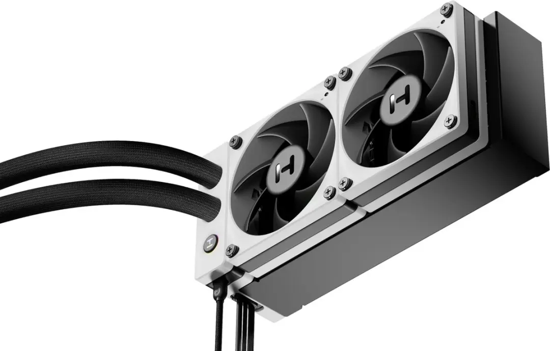 HYTE Thicc Q60 Vloeistofkoeler - 240mm Radiator - 2x FDB Ventilatoren - Zwart